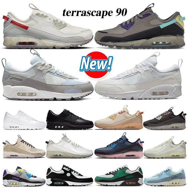 

designer 90 running shoes sneakers for men women classic 90s triple mesh leather black white breathable outdoor sports trainer walking surfa
