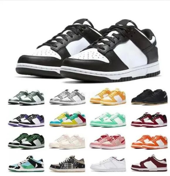 

low sb men shoes low retro designer women sneakers white black panda triple pink university red chunky mens womens trainers casual shoe fca