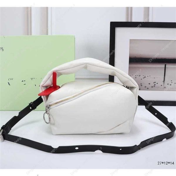 

blue ofx bag new handbag soft leather through quilting process filled with shaggy twill painted sky and white clouds like twisting cotton ca