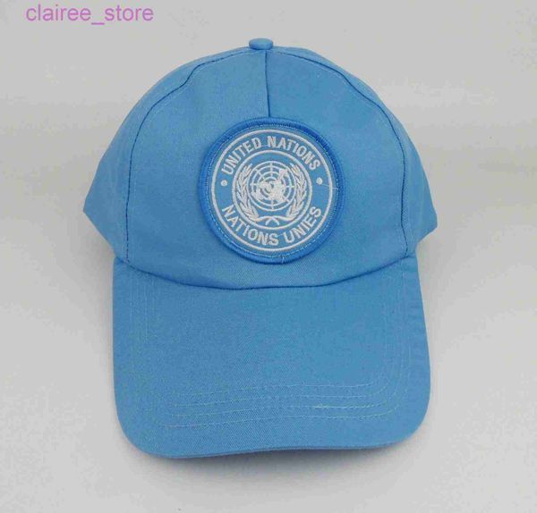 

ball caps un united nations peacekeeping operations baseball cap dpko hat for 56-61cm military store j230613, Blue;gray