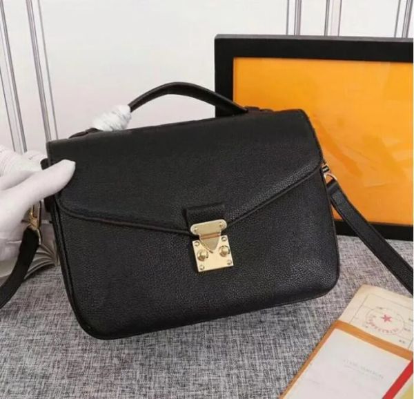 

luxury designers embossing shoulder bag women floral leather handbag metis elegant womens crossbody messenger bags purse
