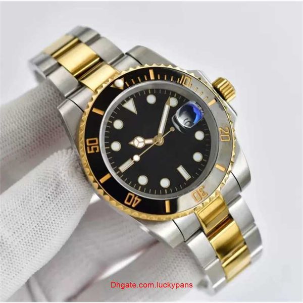 

r olax luxury designer mens watches designer watch aaa 40mm 116610 black dial automatic mechanical fashion classic style stainless steel wat, Slivery;black