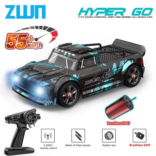 

2023 mjx hyper go 14301 14302 1/14 brushless rc car 2.4g 4wd electric high speed off-road remote control drift monster truck for kids new