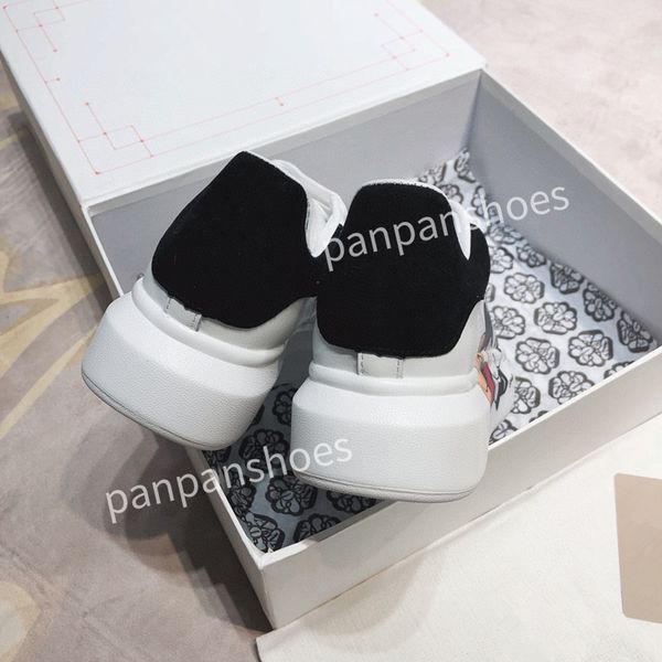 

new woman man brand designer shoes sneaker platform classic leather sports skateboarding shoes sneakers running walking black white