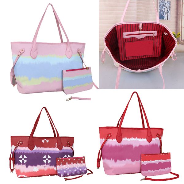 

classic m41180 designers bag women 2pcs set totes handbags clutch bags purse leather shoulder bags hobo bag boston main france lady bag