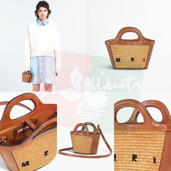 

luxury men straw raffias bags women designer shoulder summer weave beach bag clutch tropicalia micro handbag fashion basket travel tote cros