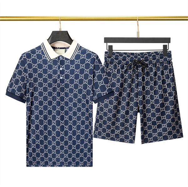 

summer fashion men and womens shorts tracksuit sets short sleeve 100% cotton gray t shirt shorts print male set men's brand clothing r2