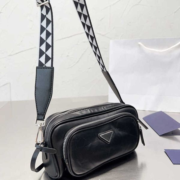 

camera bag handbags crossbody designer bags for women leather bag trend wide strap purse lady shoulder bags handbag 230606