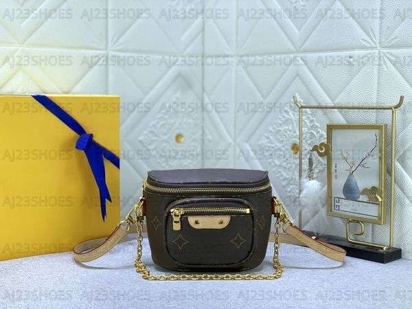 

23ss women mini bumbags m82335 m82347 luxury designer handbags monograms embossing rendering leather with gradient pattern crossbody bag m82