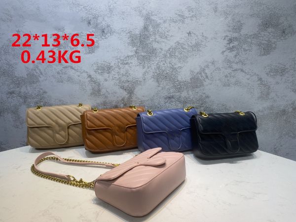 

designers bags women shoulder bag marmont handbag messenger totes fashion metallic handbags