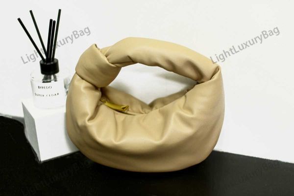 

5a designer round venetar bottom mini jodie women's bag brand napa sheepskin knotted underarm hobo arc mini handbag