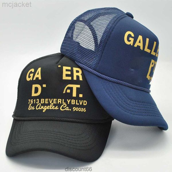 

designer galleryes caps ball capsamerican dept letter lanvins baseball cap outdoor truck driver sunshade hat curved brim cap tidymo7l, Blue;gray