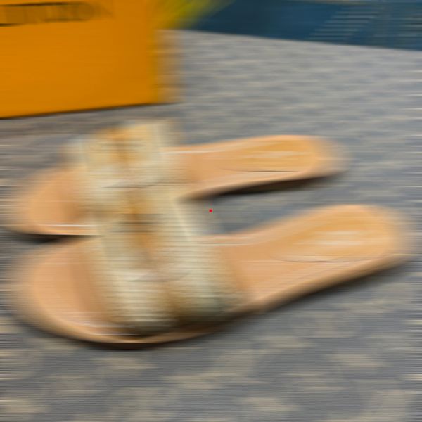 

2023 fashion luxury slippers slide brand designers women ladies platform sandals materials fashionable lovely sunny beach woman shoes slippe, Black
