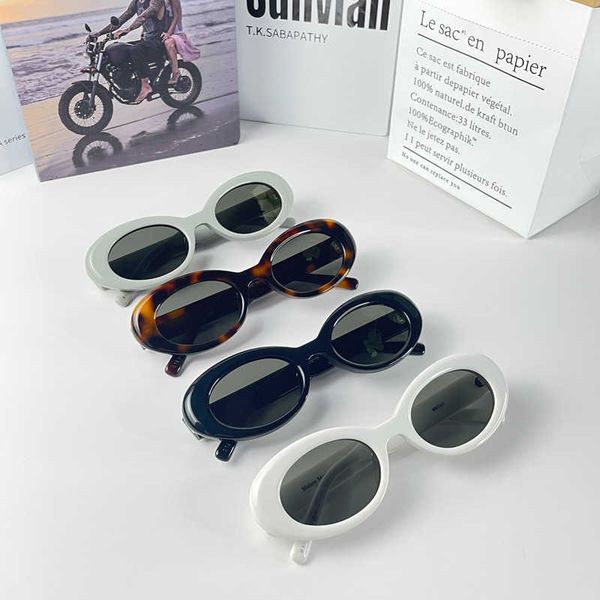 

frames 2023 new gm co branded mmm005 same small round frame stereoscopic styling personalized sunglasses for women, White;black