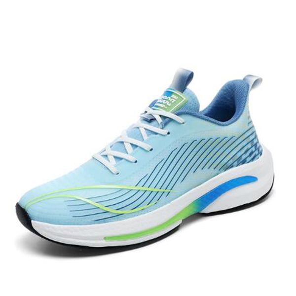 

men running shoes mesh breathalbe athletic jogging white blue grey sports shoes new cushioning ultralight training sneakers outdoor shoes