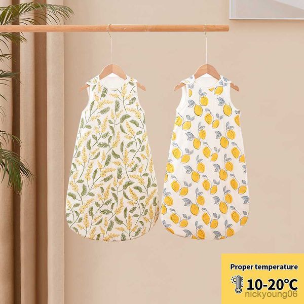 

sleeping bags baby bag 1.0tog bamboo cotton print vest sleep for 0-2 newborn r230718