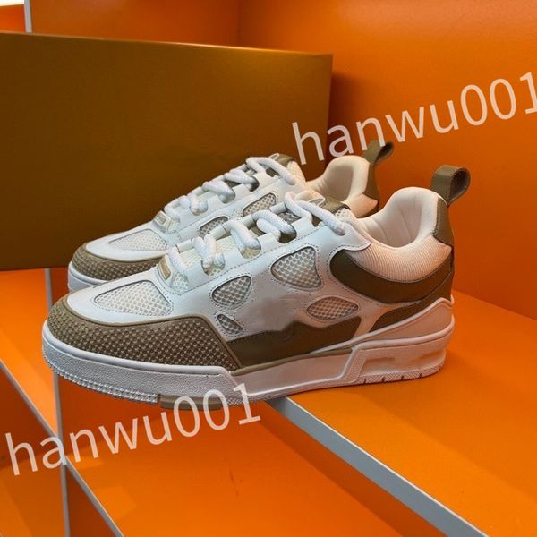 

2023 loafer shoes for women's crystal women's trainer sneakerdesigner striped fashion retro leather mens sneakers, Black