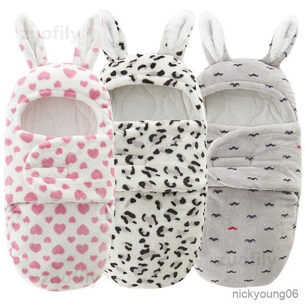 

sleeping bags soft newborn baby wrap blankets bag envelope for cotton inside thicken fleabag for baby 0-3month r230614