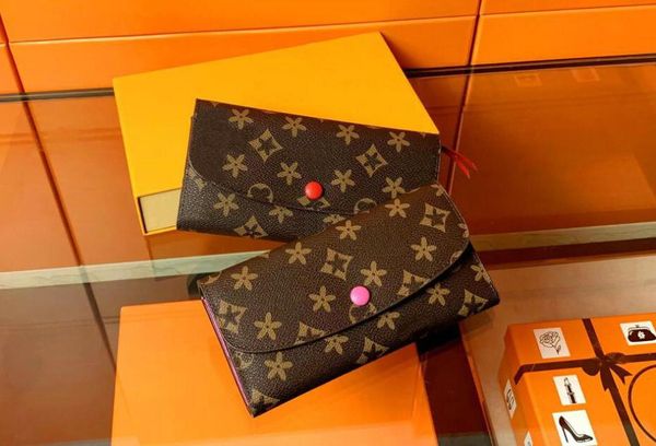 

luxurys designers long wallets purse bag fashion short victorine wallet flower empreinte classic card holder passport coin purses handbag, Red;black