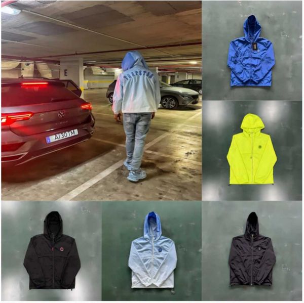 

trapstar jacket men's hoodie coats irongate t windbreaker-lime 1to1 quality women's coat eu sizes xs-xl kp, Black;brown