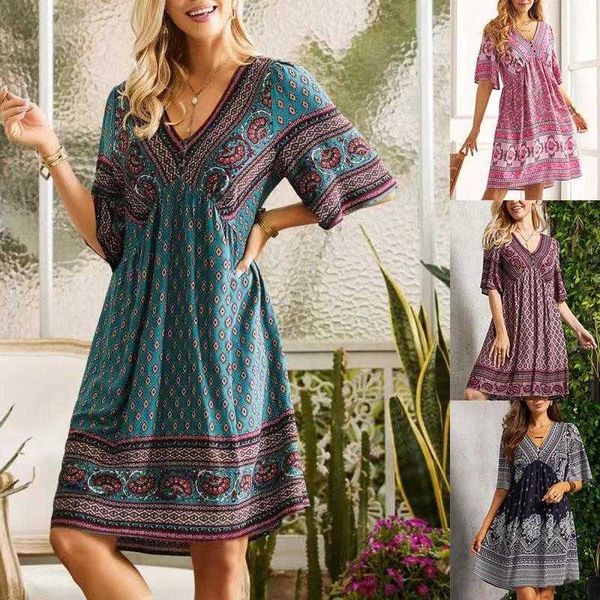 

summer womens clothing holiday ethnic style casual dresses, Black;gray