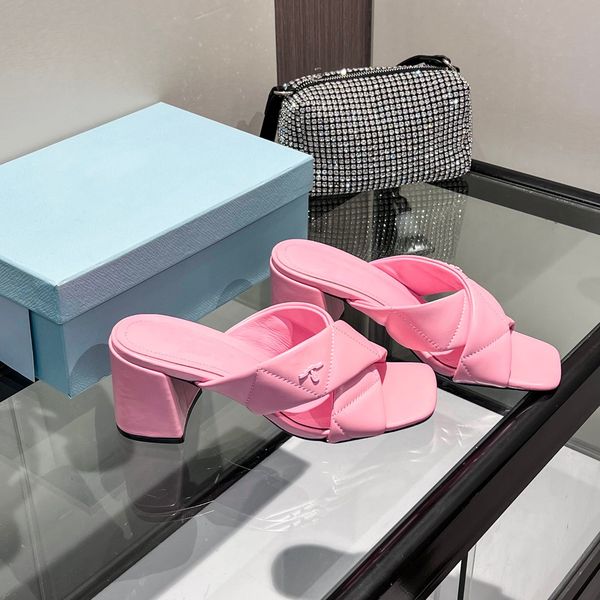 

designer sandals women monolith roman foam rubber platform sandal padded nappa leather lug tread slides luxury bread slippers summer cutout, Black