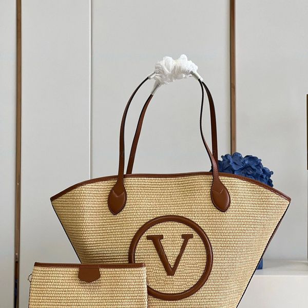 

womens designer handbag leather shoulder bags multifunctional linen handle luxury nylon the tote bag canvas large shopping travel crossbody