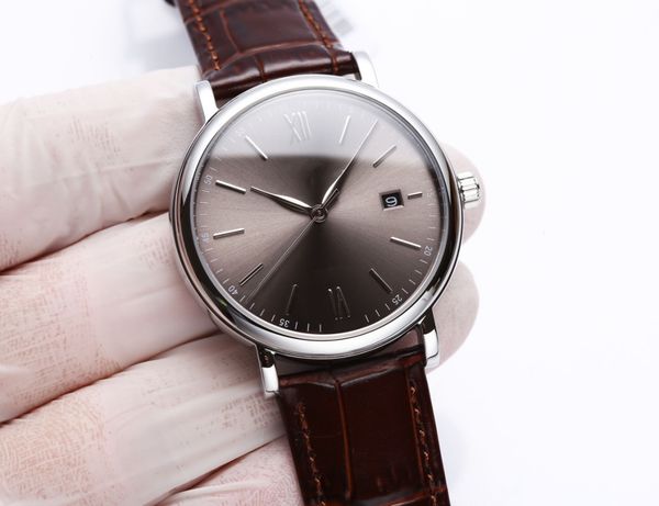

aaa's most popular watch, men's watch, exclusive use of imported movement, accurate and durable travel time, sapphire mirror, ital, Slivery;golden