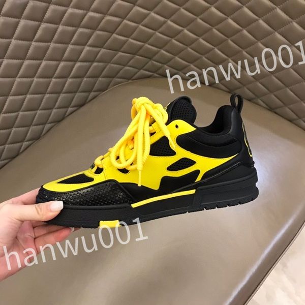 

luxury loafer shoes for women's crystal women's trainer sneakerdesigner striped fashion retro leather men's sneakers, Black