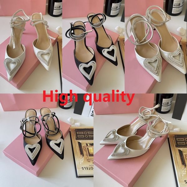 

quality high sandal lady slipper luxury designer summer slippers fashion ladies beach casual shoe fashion woman comfortable love diamond hig, Black