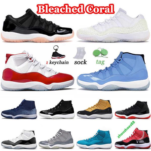

11 retro basketball shoes 2023 fashion men 11s cherry cool grey midnight navy 25th anniversary legend blue concord bred low 72-10 mens women