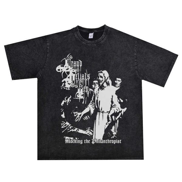 

black metal rock grand bell's key band album print personalized t-shirt short sleeve, White;black