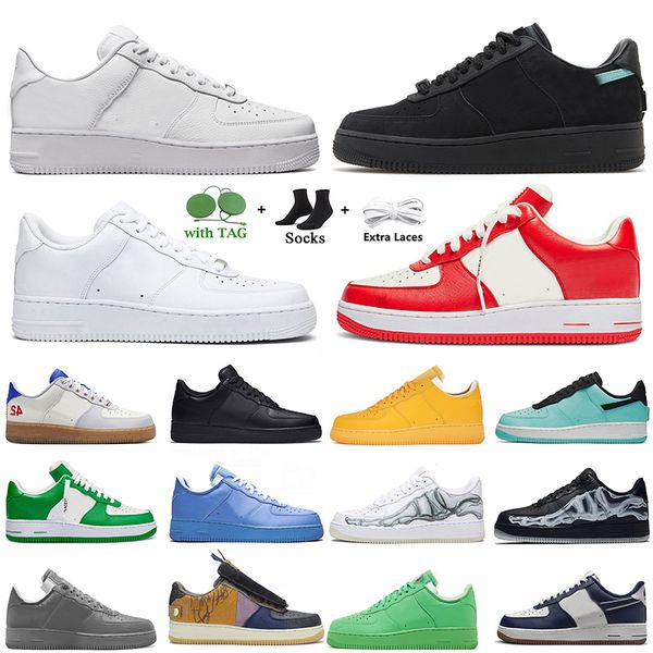 

af 1 low designer running shoes new airsforse one sneakers jackie robinson certifieds light green spark university gold skeleton cactus jack