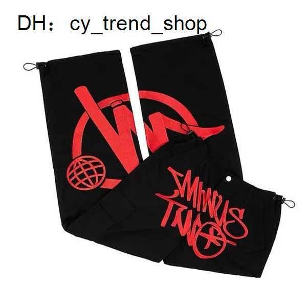 

men's pants minus two cargo harajuku casual loose punk rock straight wide leg trouser streetwear y2k pant retro street trend overalls 6, Black