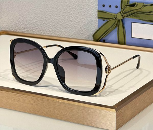 

fashion designer women 1021 sunglasses vintage square shape oversized hollow frame sun glasses avant-garde wild style uv protection come wit, White;black