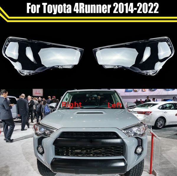 

suitable for toyota 4runner14-22 car headlight lens 4runner headlight transparent plexiglass lamp shell mask