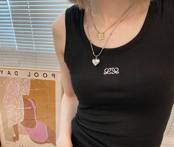 

women tshirt r women t shirt women's designer knitted t-shirt embroidered tank yoga tank sports tank tshirt womens, White