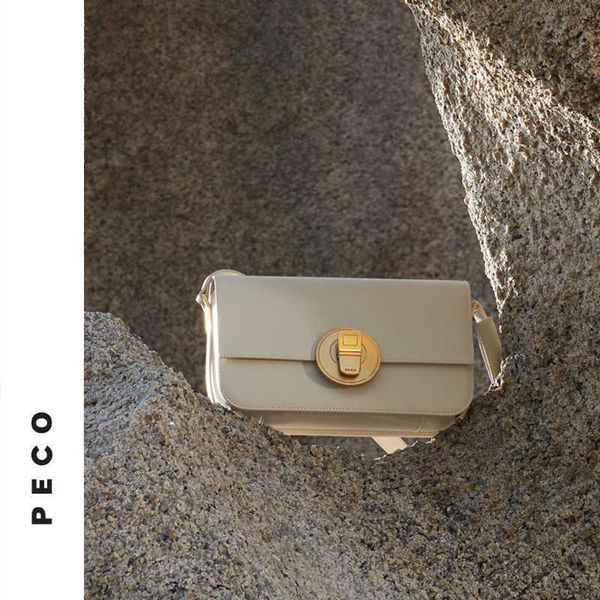 

peco new drink can french stick bag fashion one shoulder underarm bag premium cowhide niche luxury women's bag