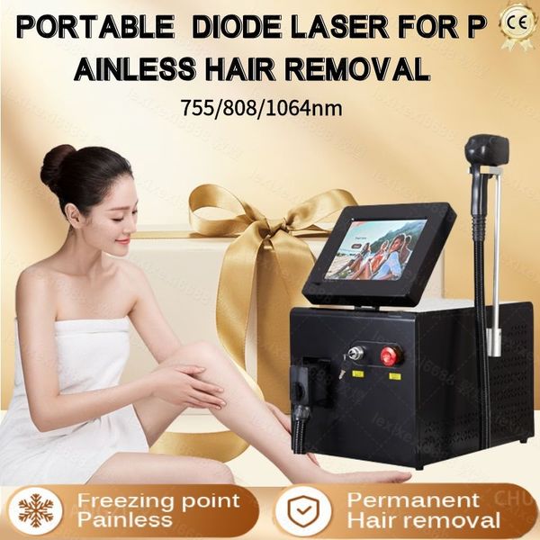 

2000w ice titanium diode laser 3 waves 755 808 1064nm hair removal permanent epilation professional permanent laser hair removal