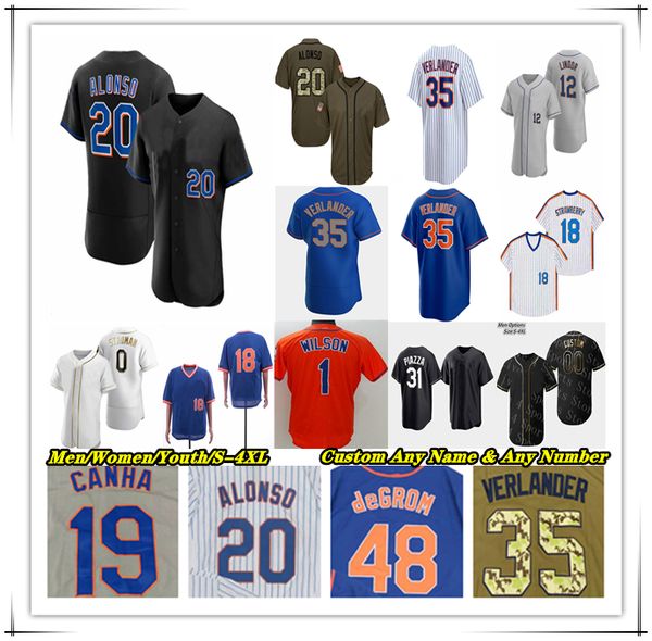 

ny baseball jersey pete alonso francisco lindor jeff mcneil brandon nimmo max scherzer justin verlander starling marte pham brett baty edgar, Blue;black