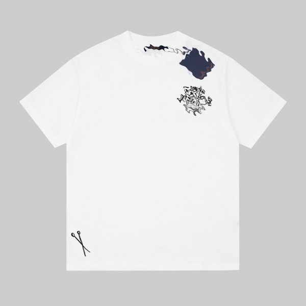 

fashion t-shirt quality short sleeve fashion lapel men's and women's short couple summer men's clothing apparel tees & polos, White;black