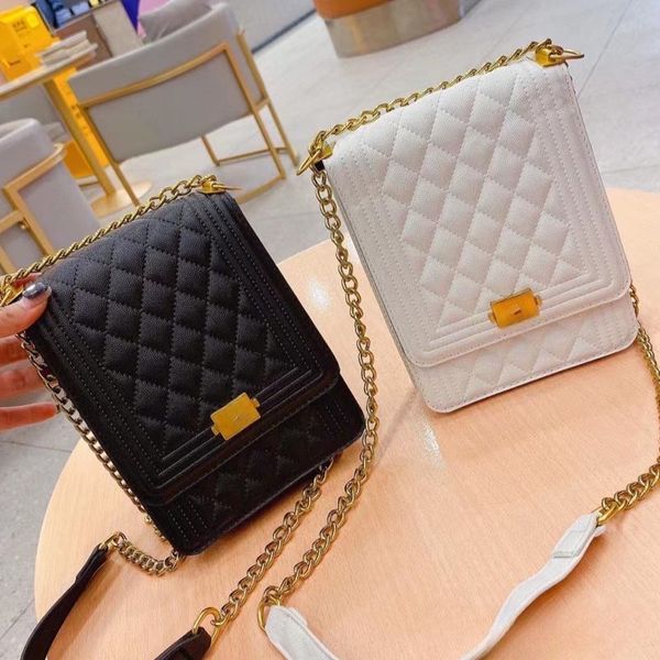 

the tote bag designer bag women bag shoulder bag chain bag flip bag fashion gold buckle diamond shaped grain embossed cowhide crossbody bag