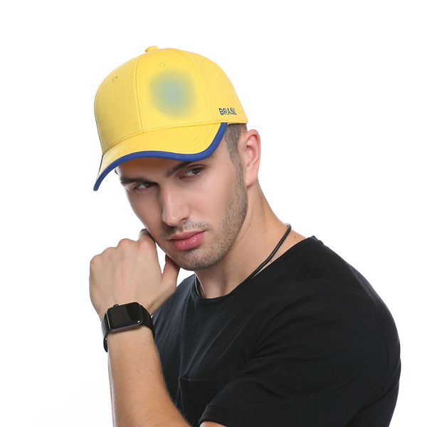 

fashion hat brand summer outdoor sunshade baseball cap joker breathable letter embroidered icon for men and women 20 color stitching adjusta, Blue;gray