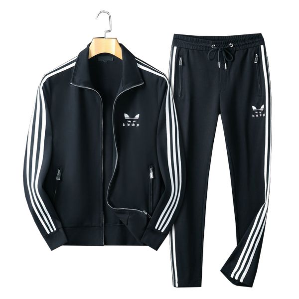 

mens tracksuits tech set designer tracksuit shirts twopiece womens fitness suit n print quick drying and breathable sportswear, Gray