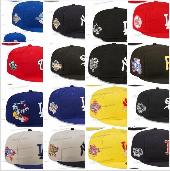

24 colors men's baseball fitted hats classic royal blue hip hop toronto" black sport full closed caps chapeau gray stitch world he, Blue;gray