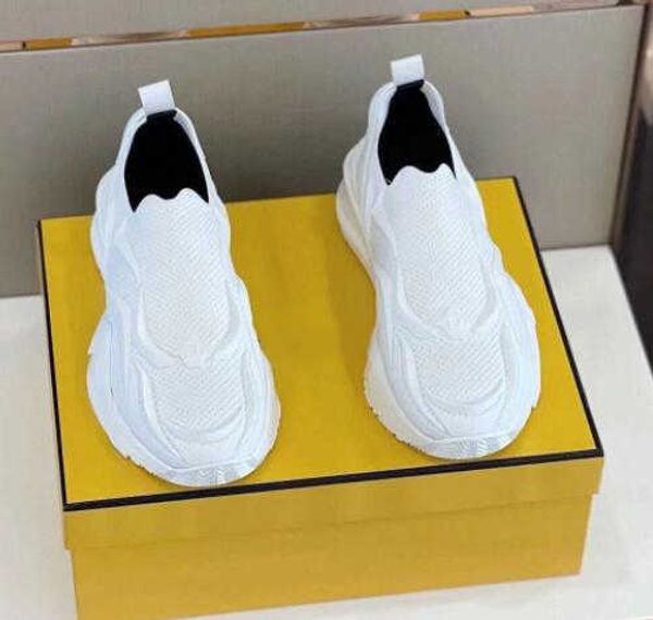 

fend * 2022 new men's flow one step casual sports shoe breathable mesh lightweight running shoe, Black