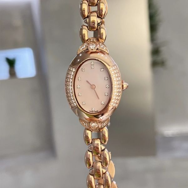 

women's diamond watch pedestal saudi limited edition diamond bezel diamond scale with stainless steel strap ladies elegant business cas, Slivery;brown