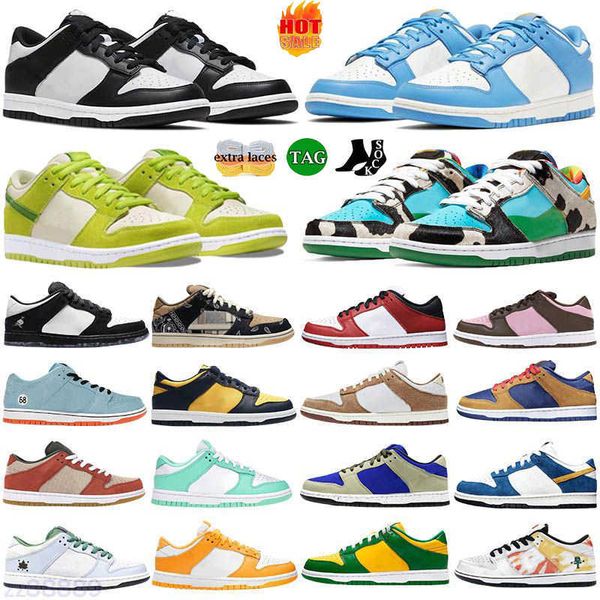 

2023 men women sneaker designer shoes luxury brand panda white black unc blue grey fog pn dust syracuse candy vintage green sail bordeaux tr