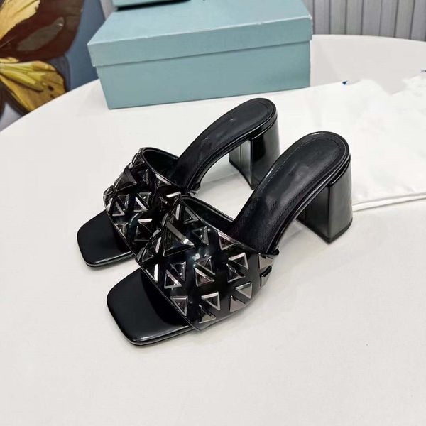 

designer luxury womens monolith brushes leather strappy sandals logo black leather sporty chunky soles teva slippers sandal flip flat 03