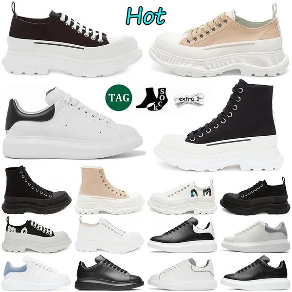 

designer shoes tread slick men women casual sneakers triple black white platform shoe blush bone leather suede mens womens outdoor trainers